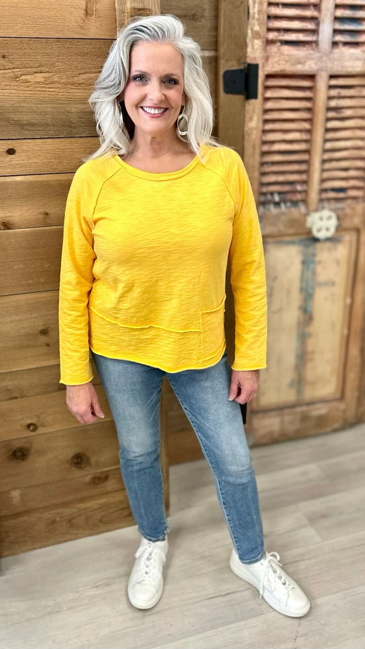 Habitat Pocket Pullover - Lemon