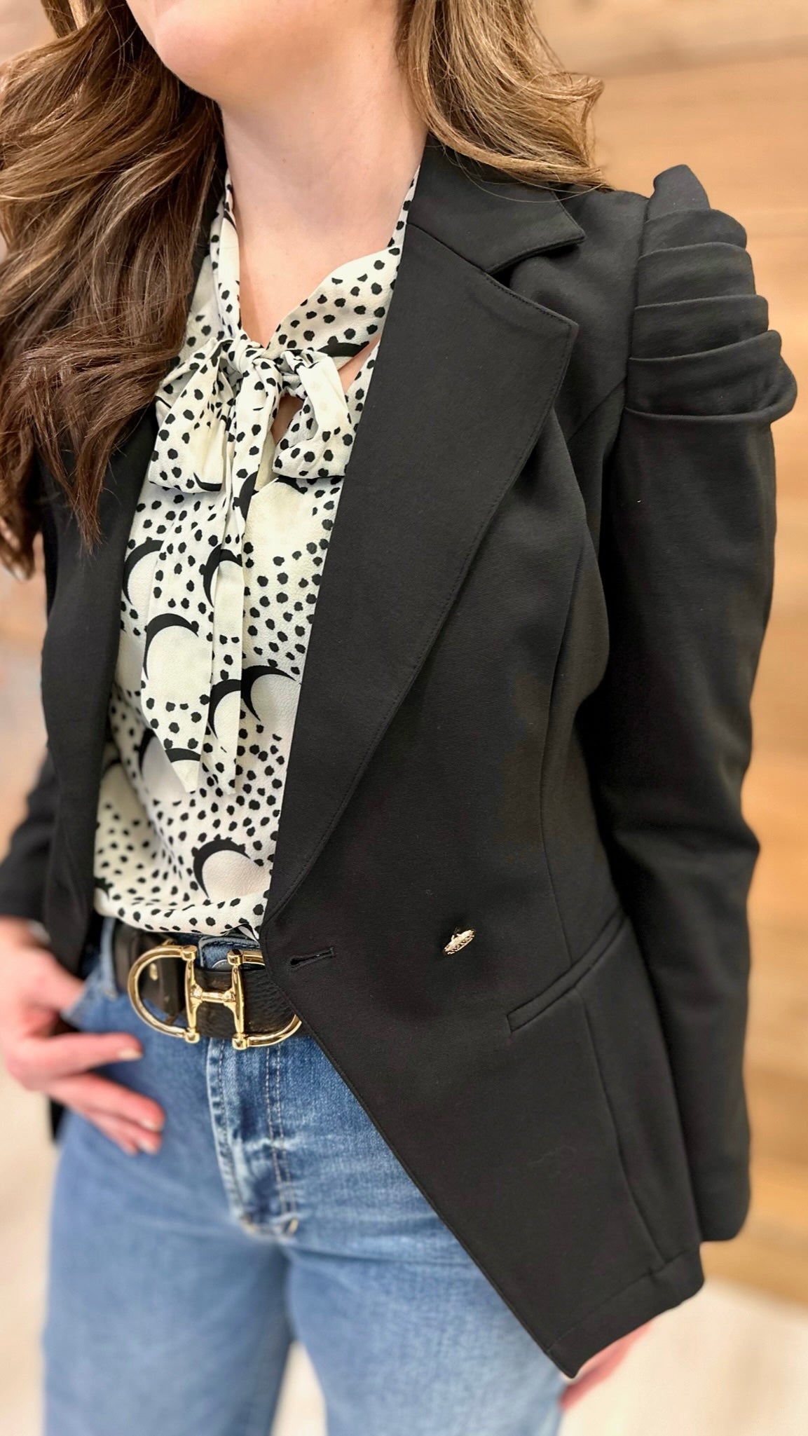 Emily McCarthy Bradshaw Blazer - Black