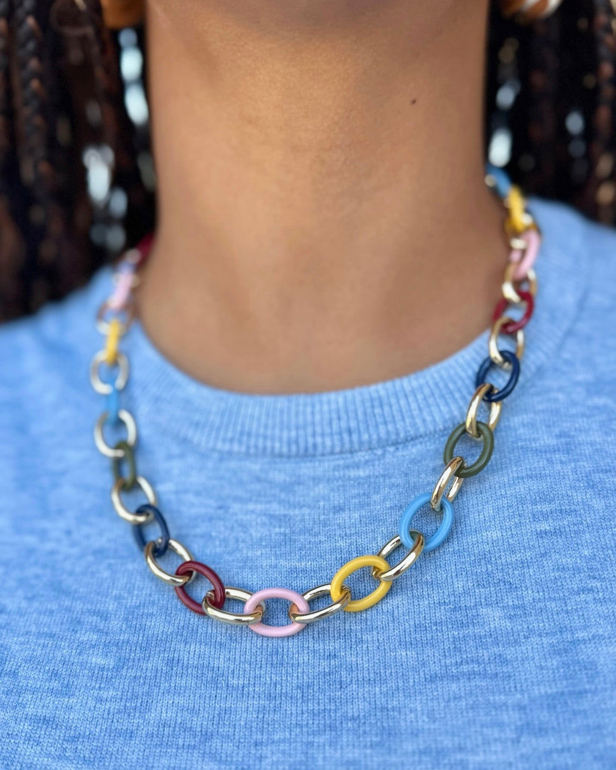 Multi Link Necklace