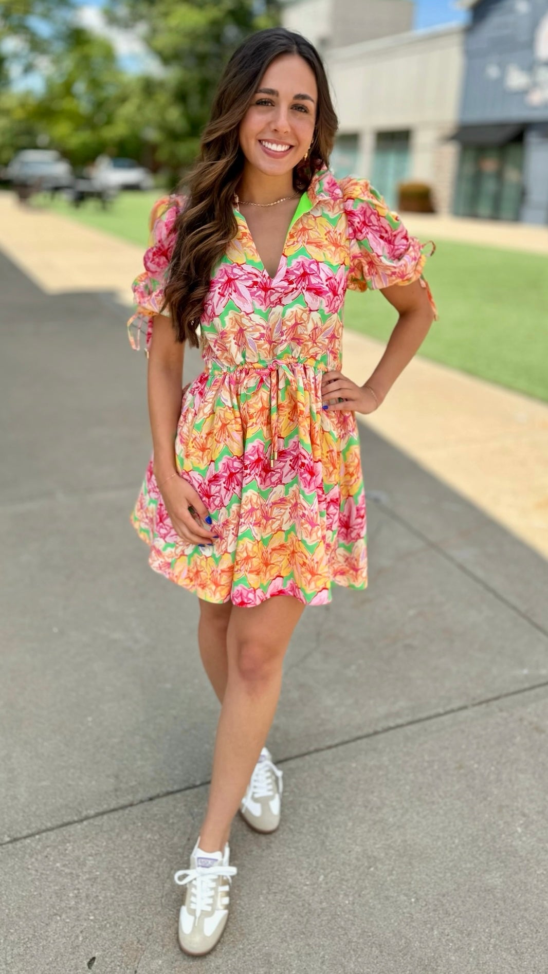 Emily McCarthy Posey Dress - Azalea