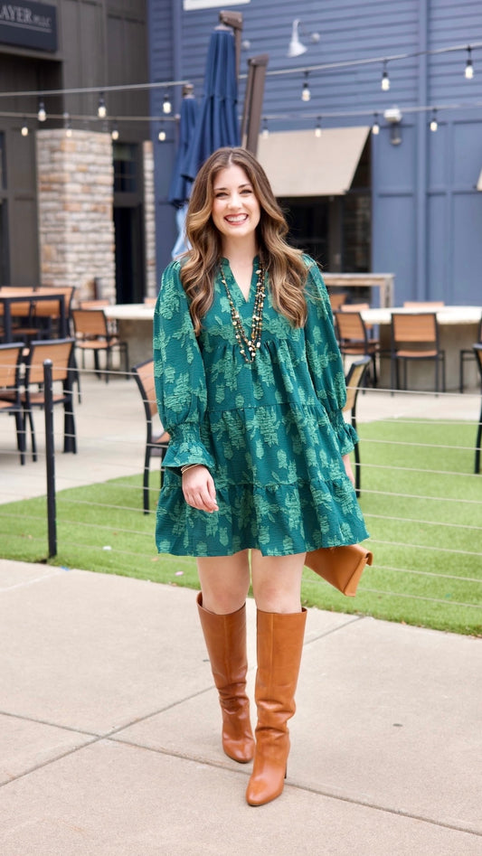 Clover Tiered Babydoll Dress