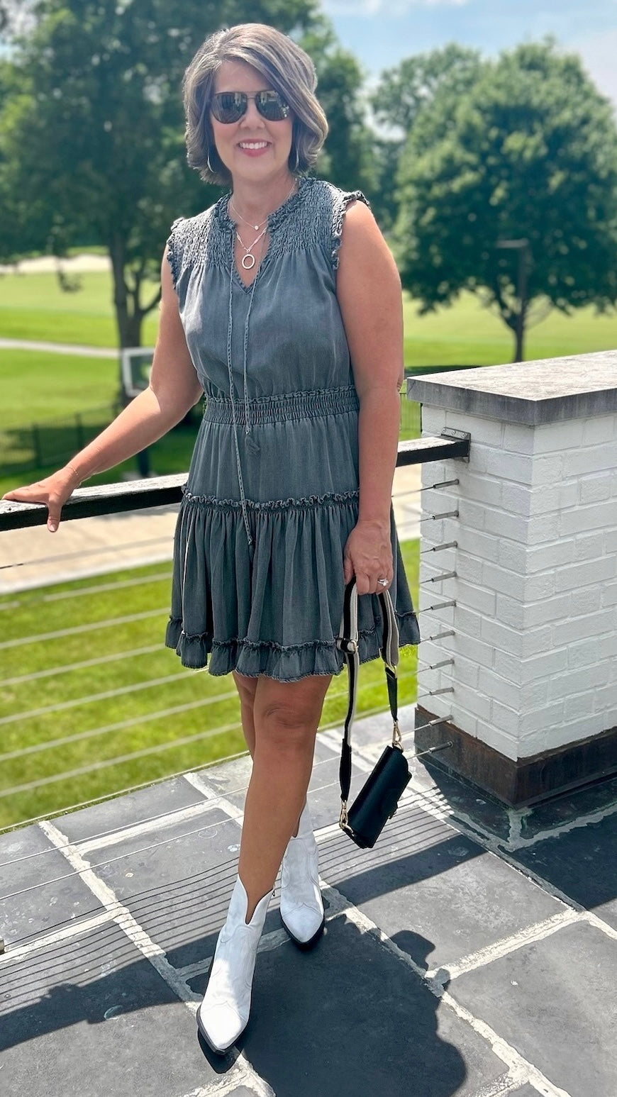 Dear John Melodie Dress - Ash