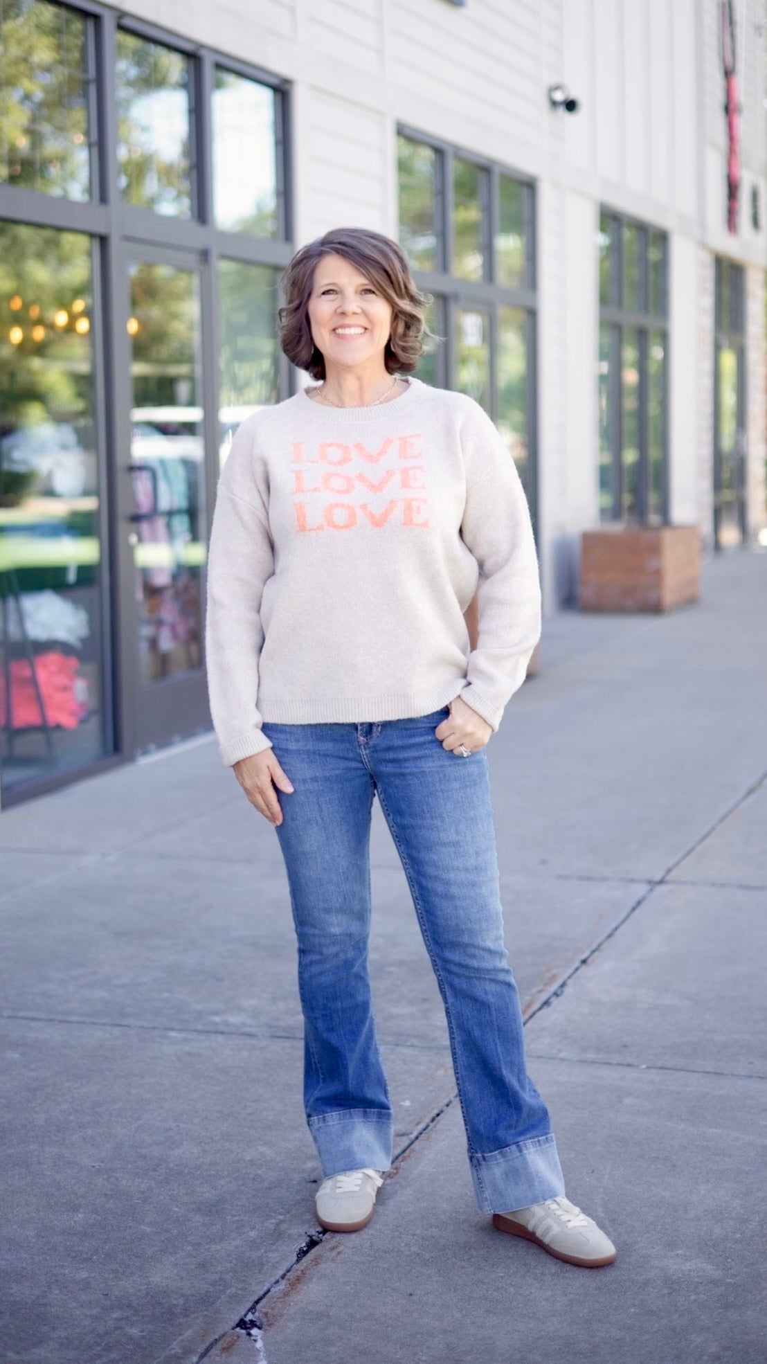 Love Sweater - Oatmeal