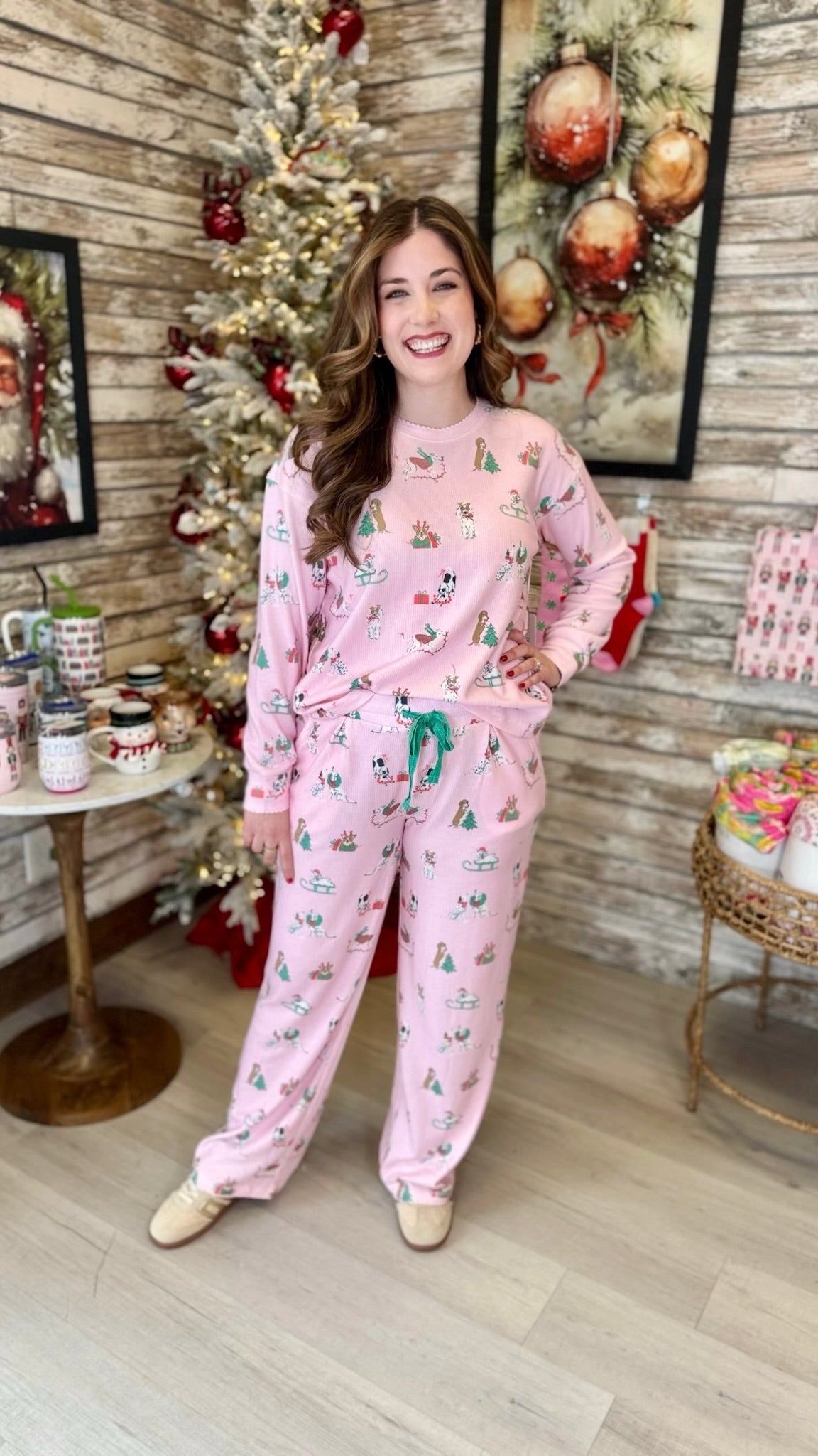 PJ Salvage Peace & Pawlidays Pants