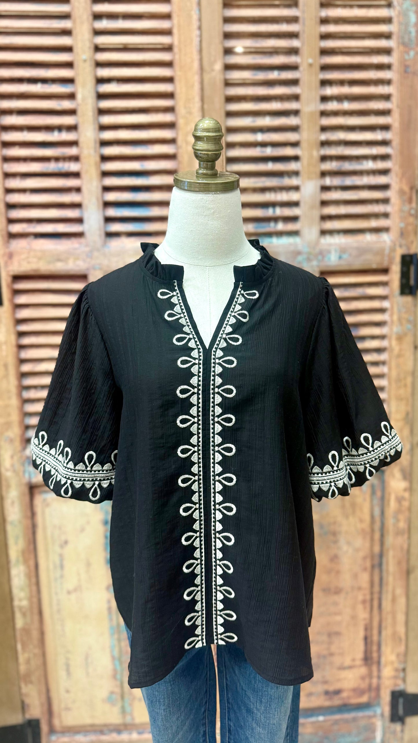 Amelia Top - Black