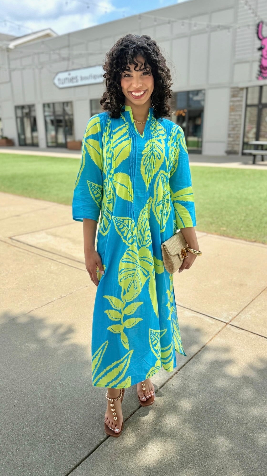 Ruby Yaya Amaro Maxi Dress - Lime