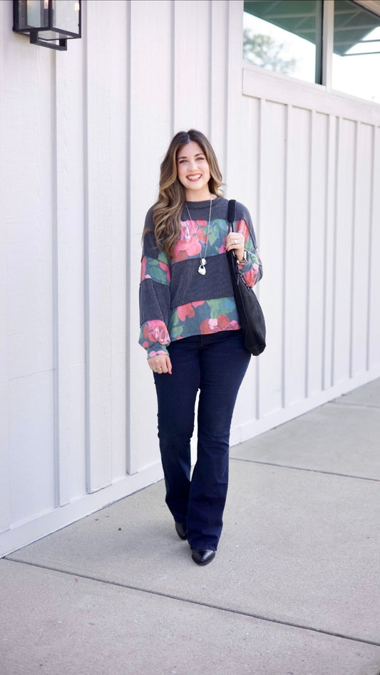 Kira Pullover - Charcoal