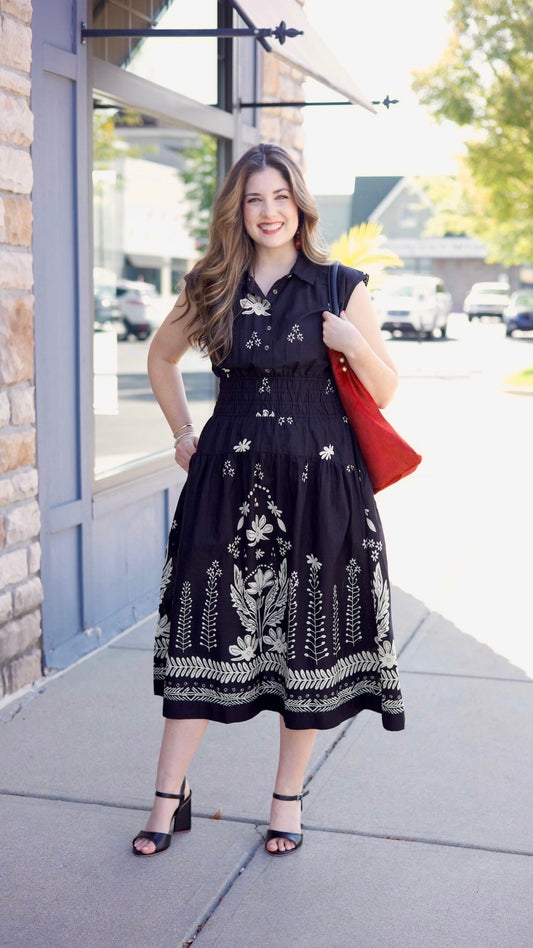 Ivy Jane Bordering Flowers Dress