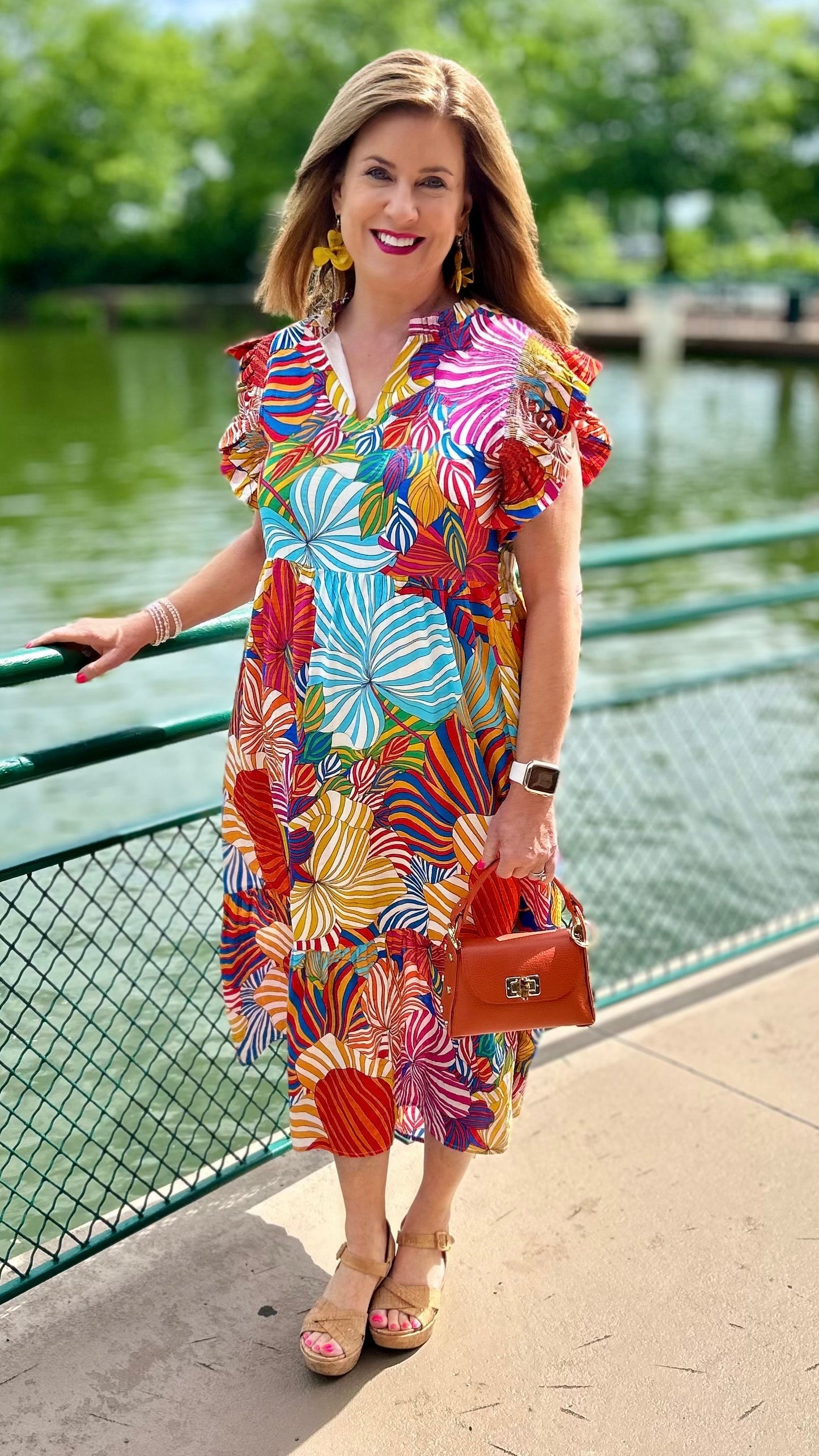 Kay Kaleidoscope Dress - Floral