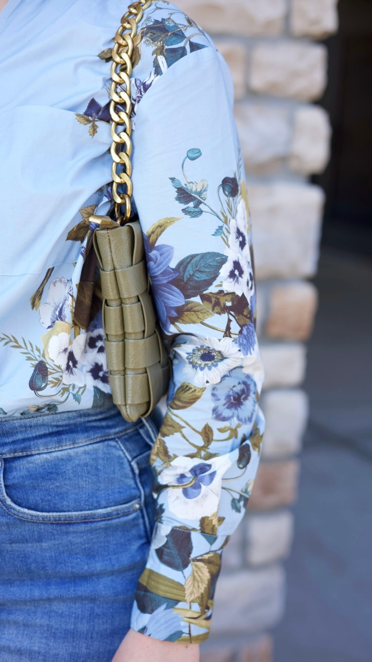 Claire Button Blouse