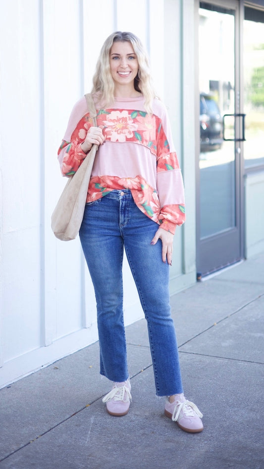 Kira Pullover - Blush