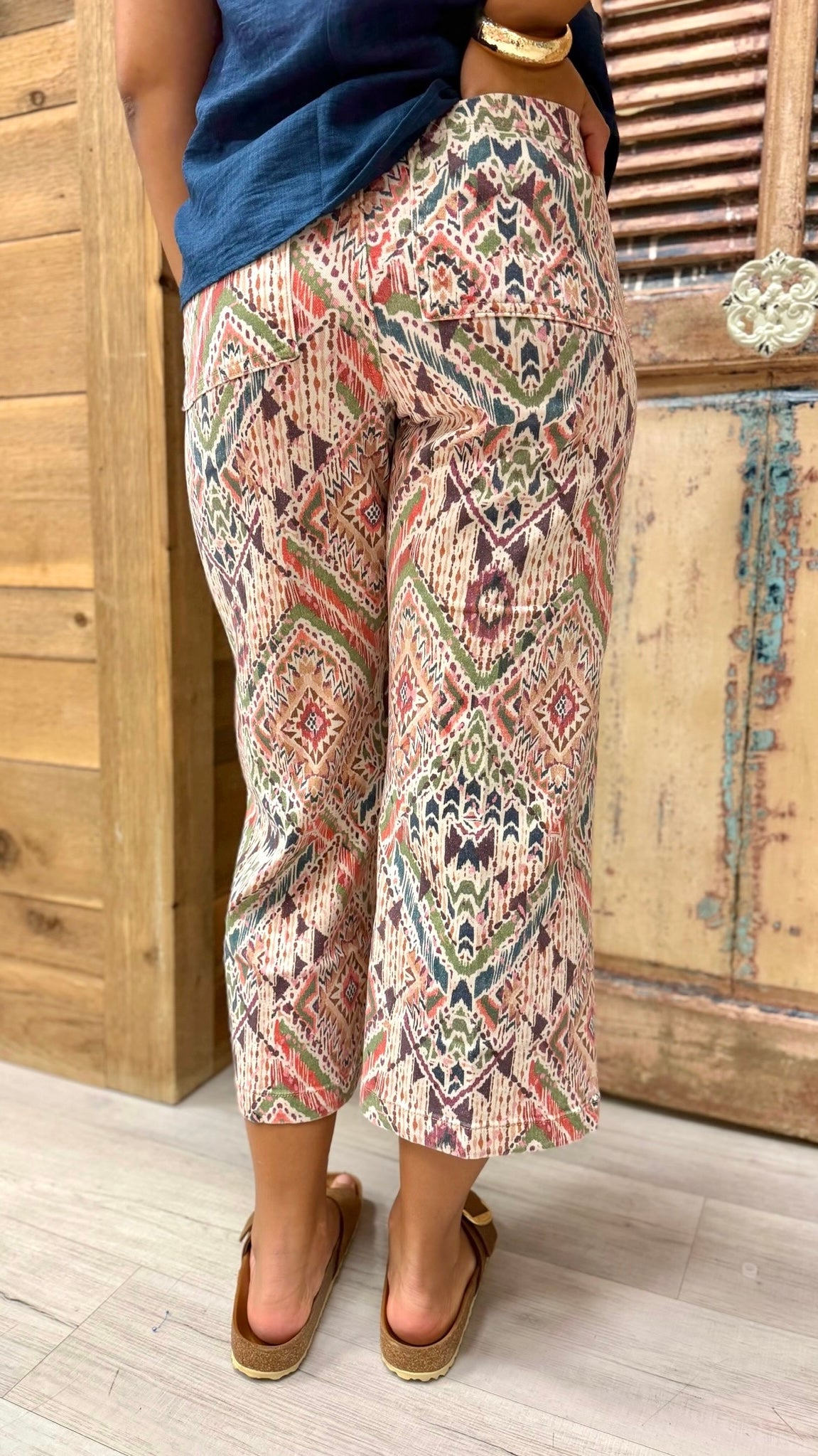 Dear John Audrey Jeans - Tropical Ikat