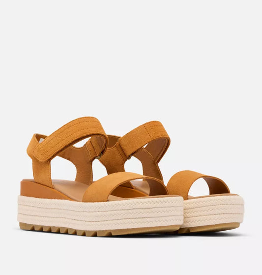 CAMERON FLATFORM SANDAL - CANYON GOLD
