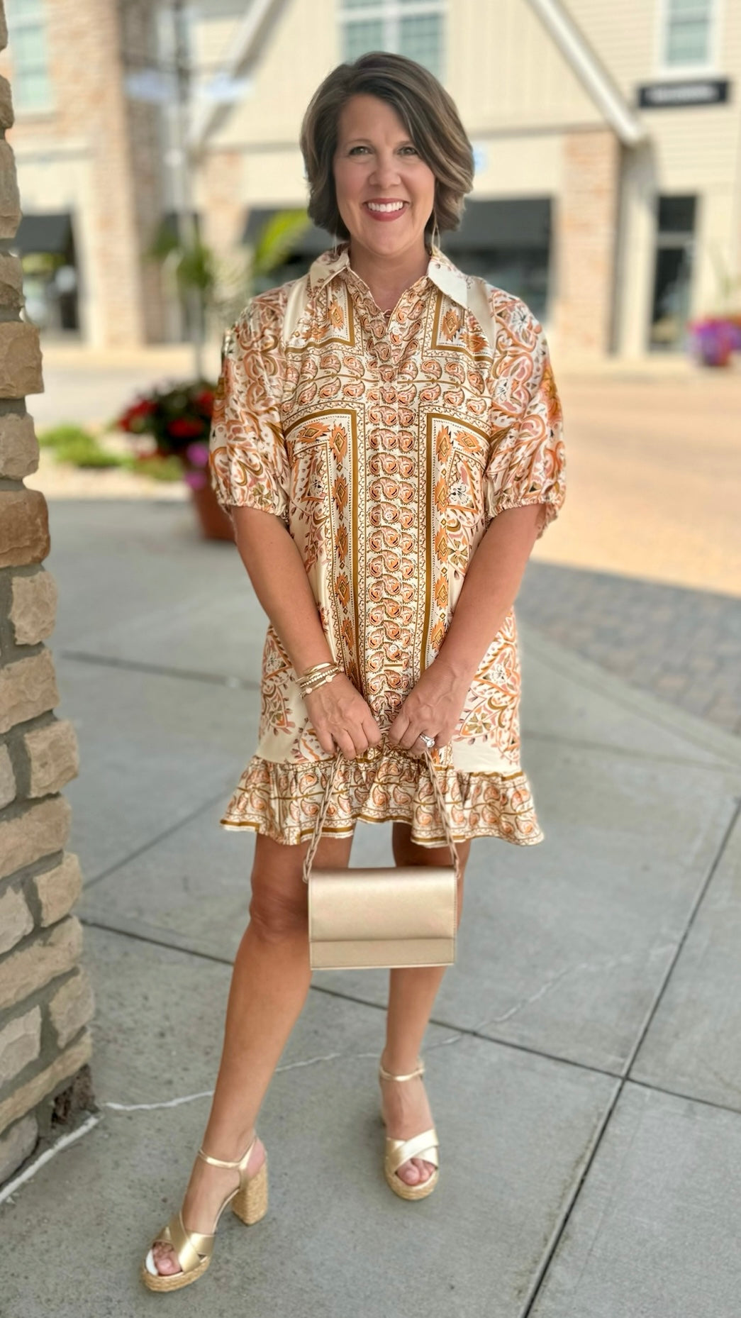 Silky Savannah Dress - Ivory