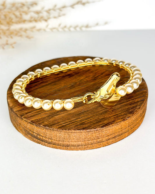 Yochi Pearl Horse Bracelet