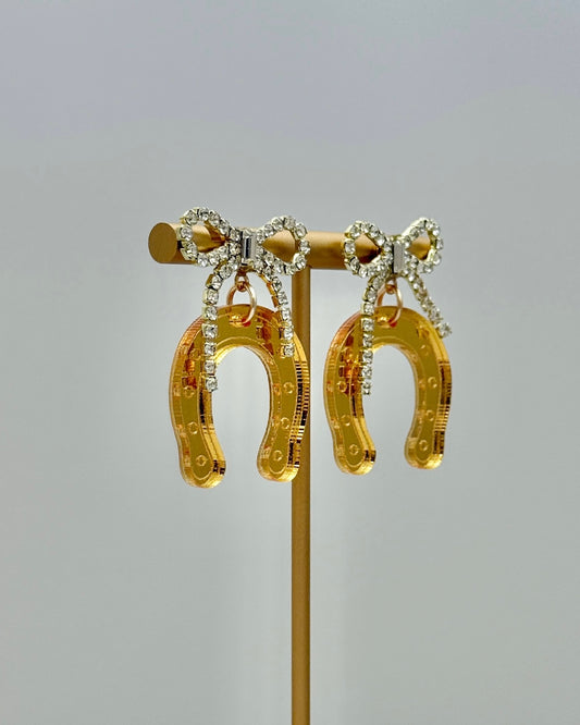 Lucky Horseshoe Earrings
