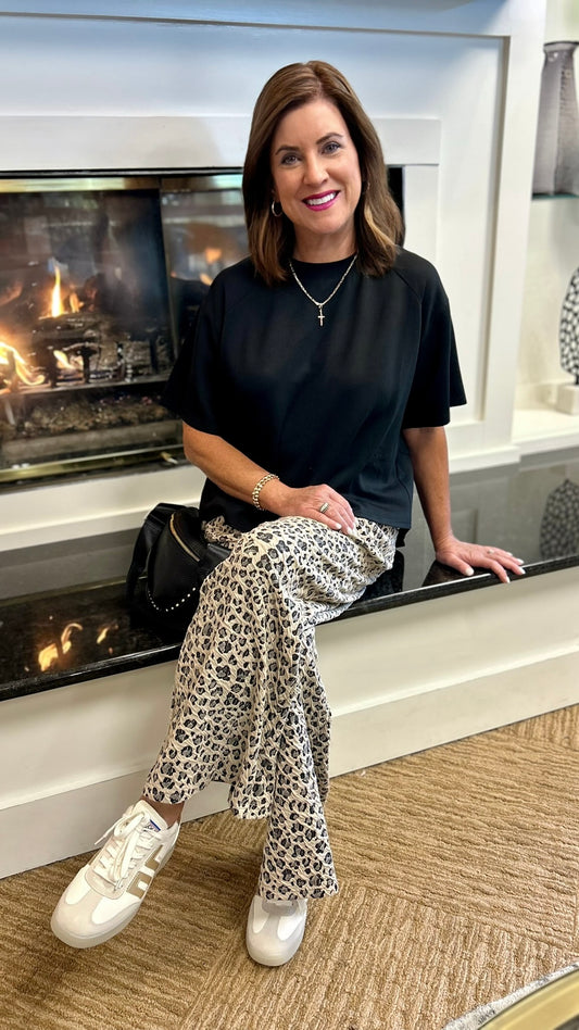Carmen Animal Print Pant
