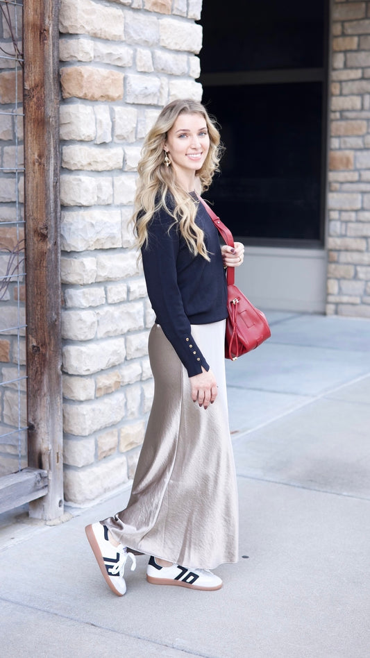 Gabbie Knit Top - Black