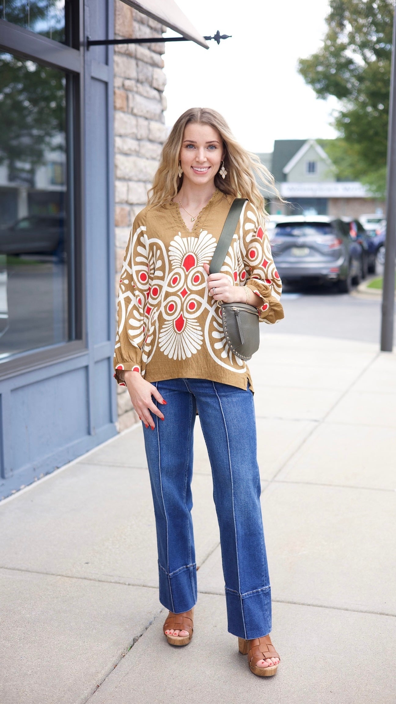 Bronze Bohemian Blouse