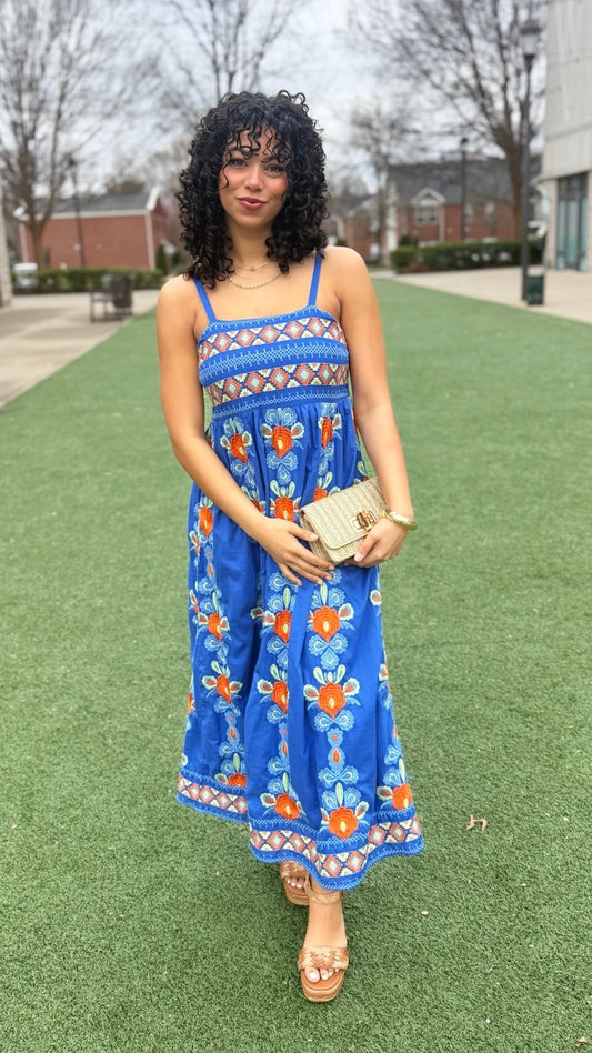 Carlos Sundress - Blue