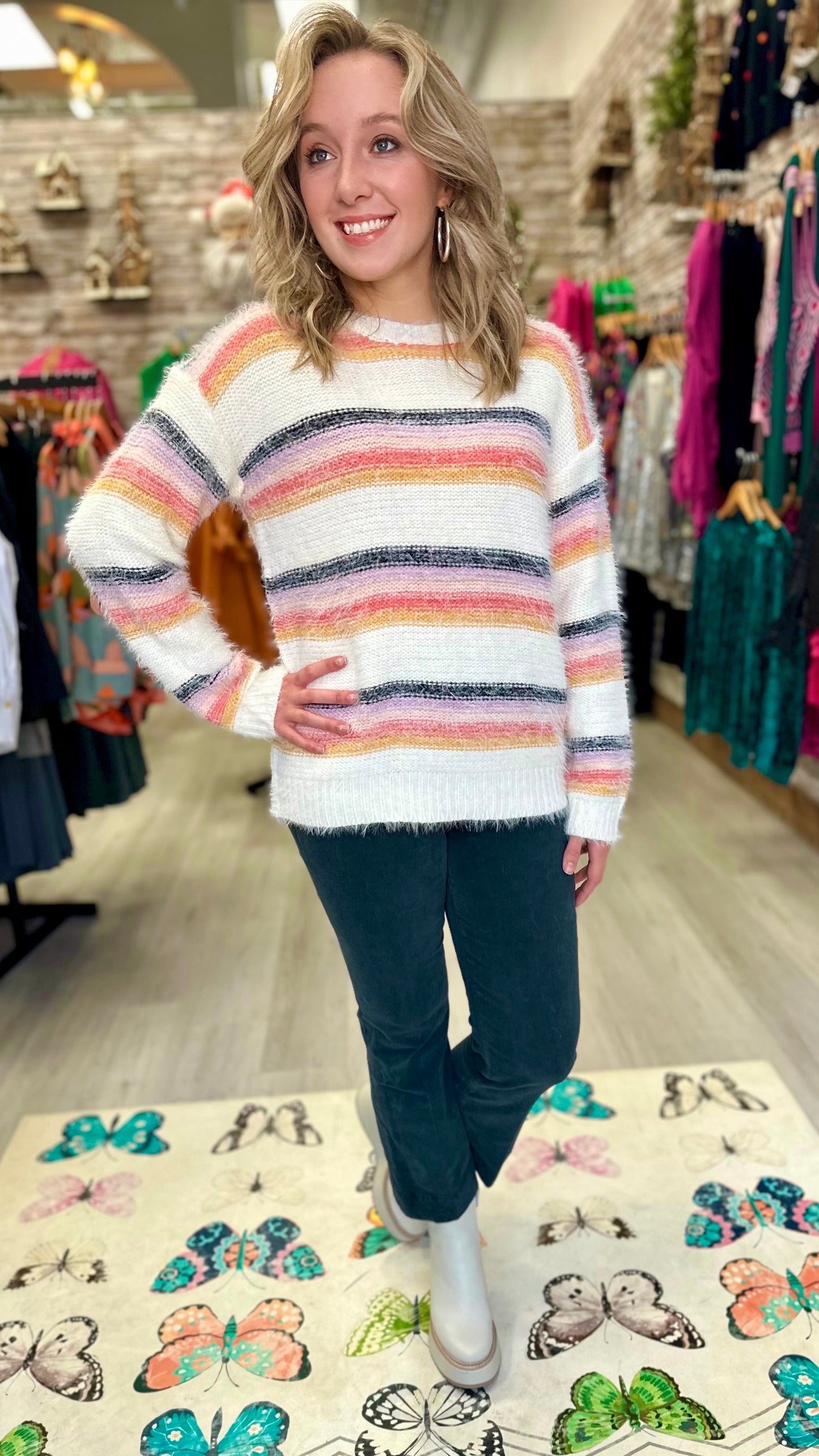 Savannah Stripe Sweater