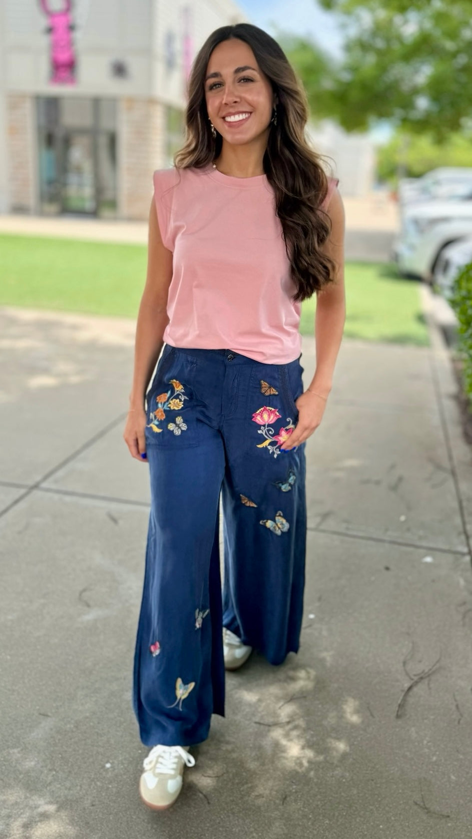 Johnny Was Moesly Pant - Borboleta