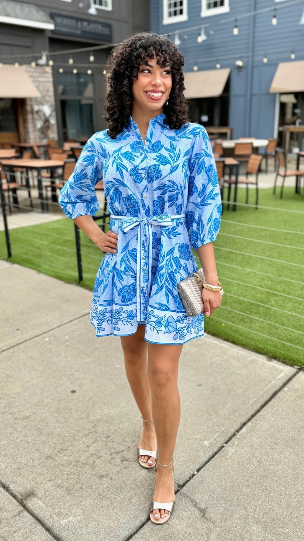 Selena Dress - Riviera