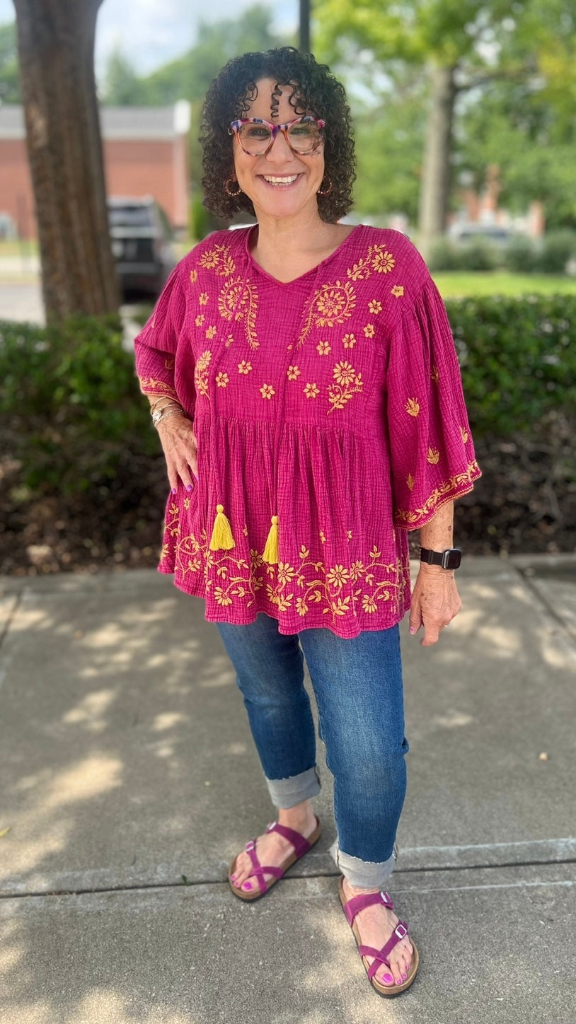 Ivy Jane Berry Fabulous Top