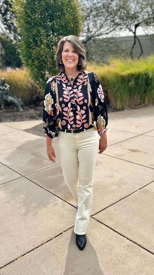 Janie Blouse - Black