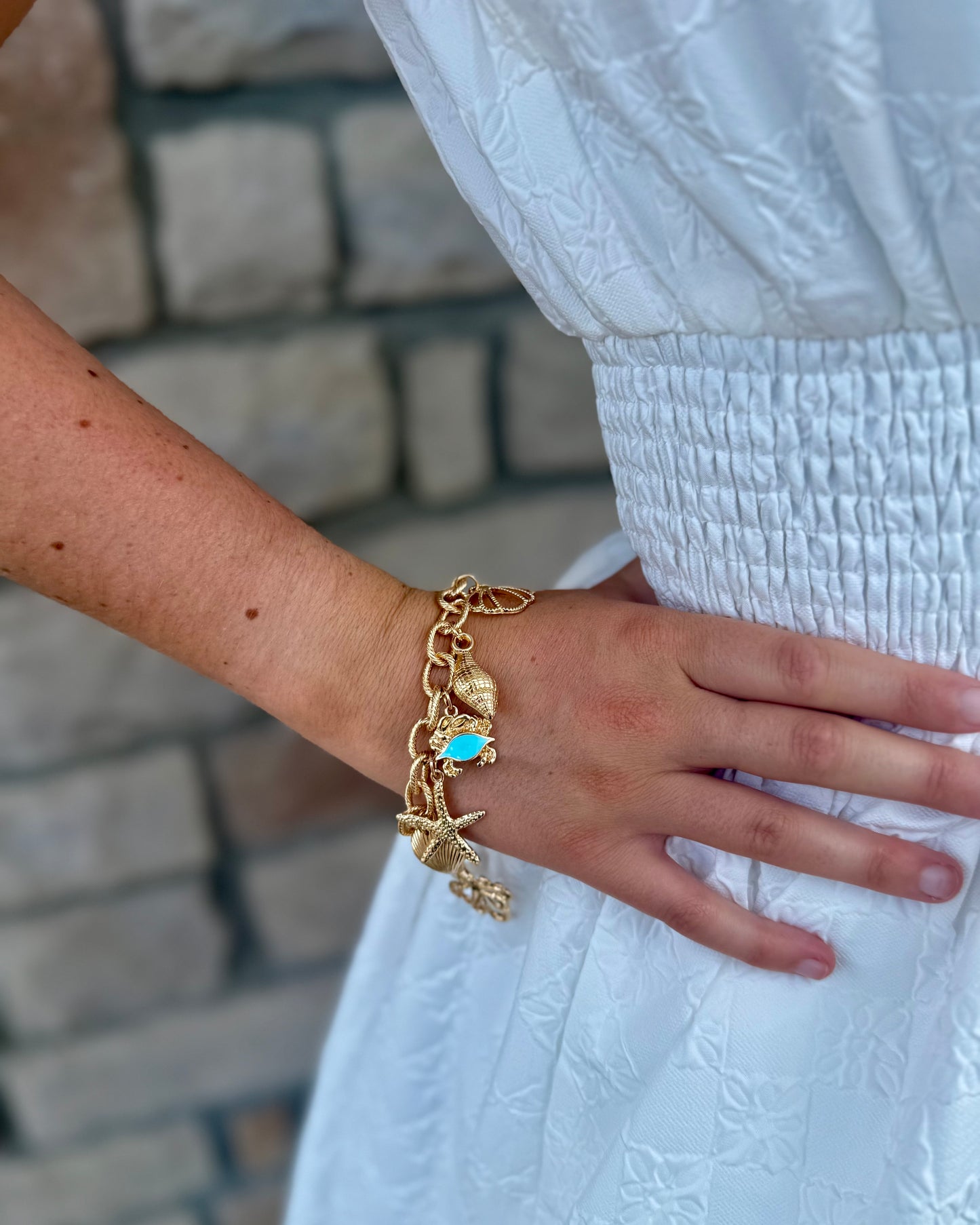 Sealife Charm Bracelet