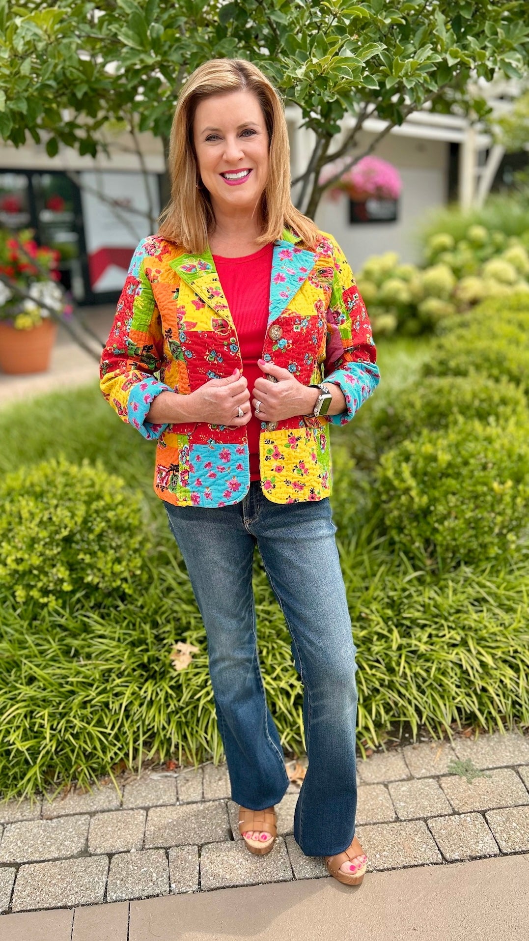 Ivy Jane Pantha Patchwork Blazer