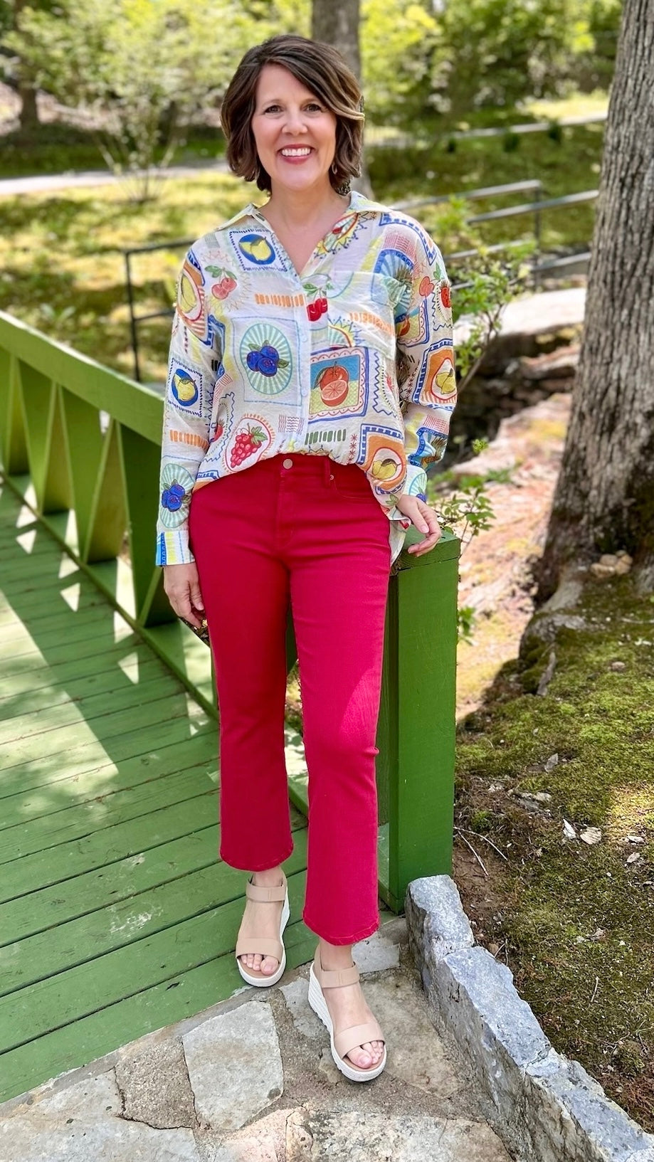 Fruit Bowl Blouse - Multi