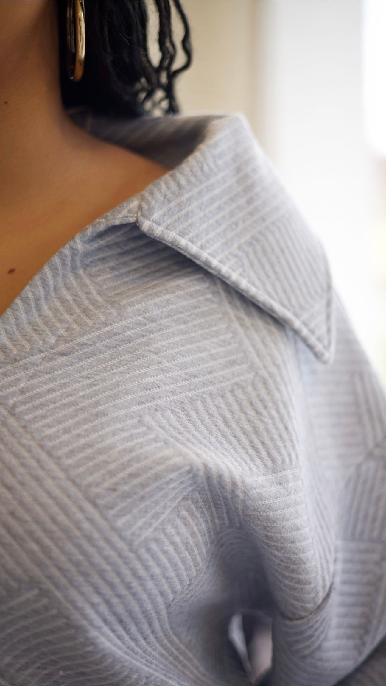 Layla Leisure Top - Heather Grey