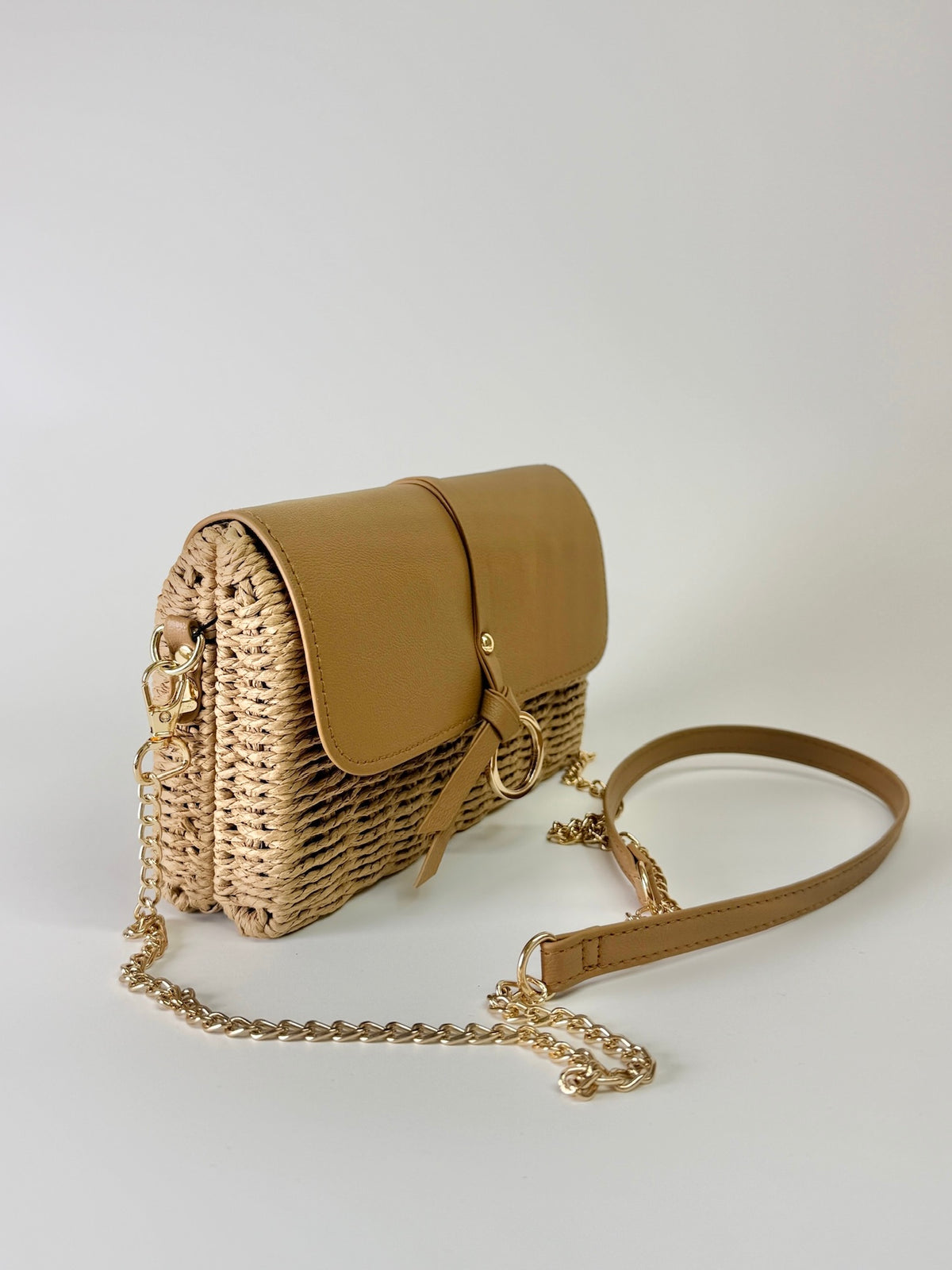 BC Woven Khaki Bag