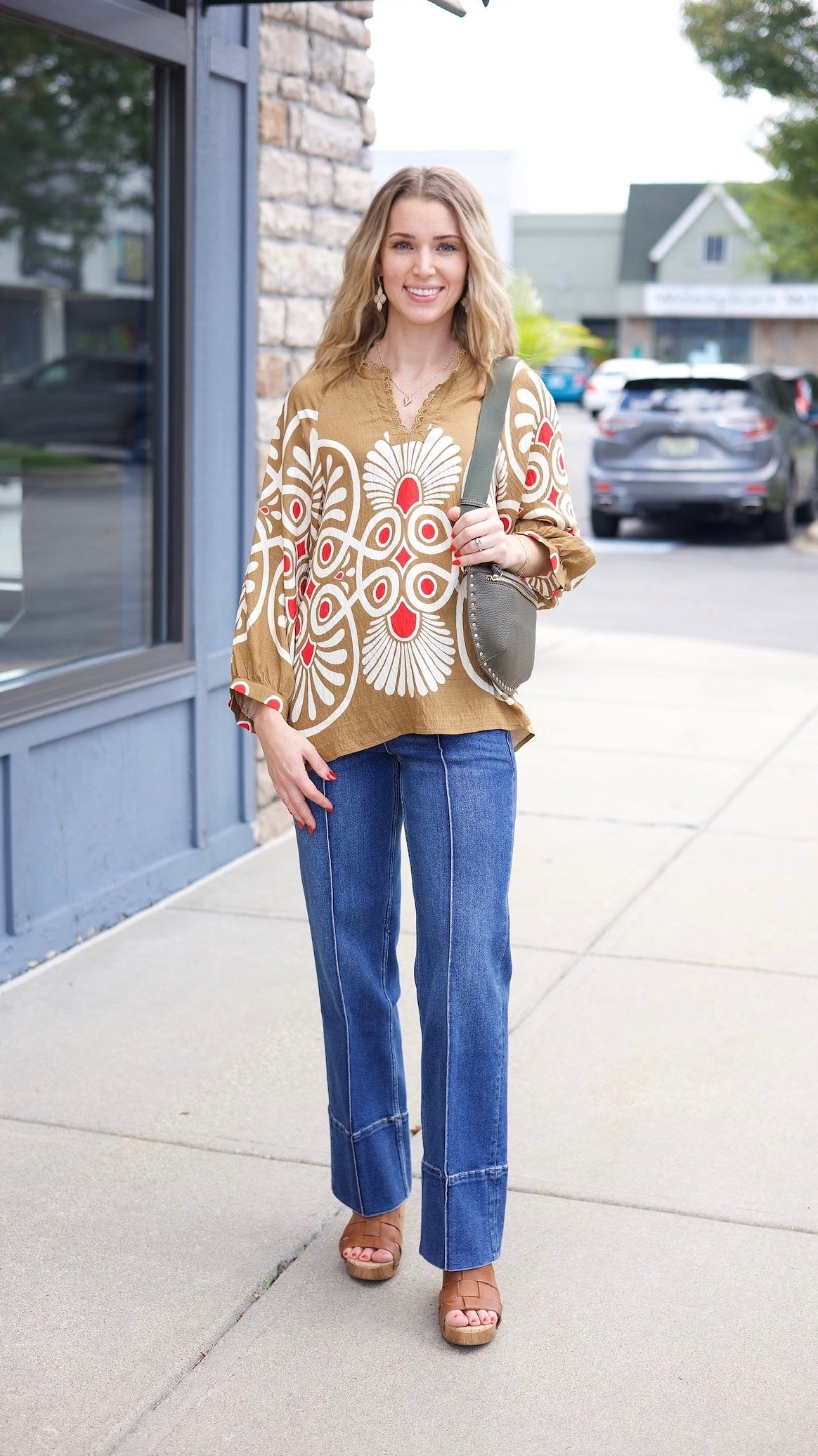 Bronze Bohemian Blouse