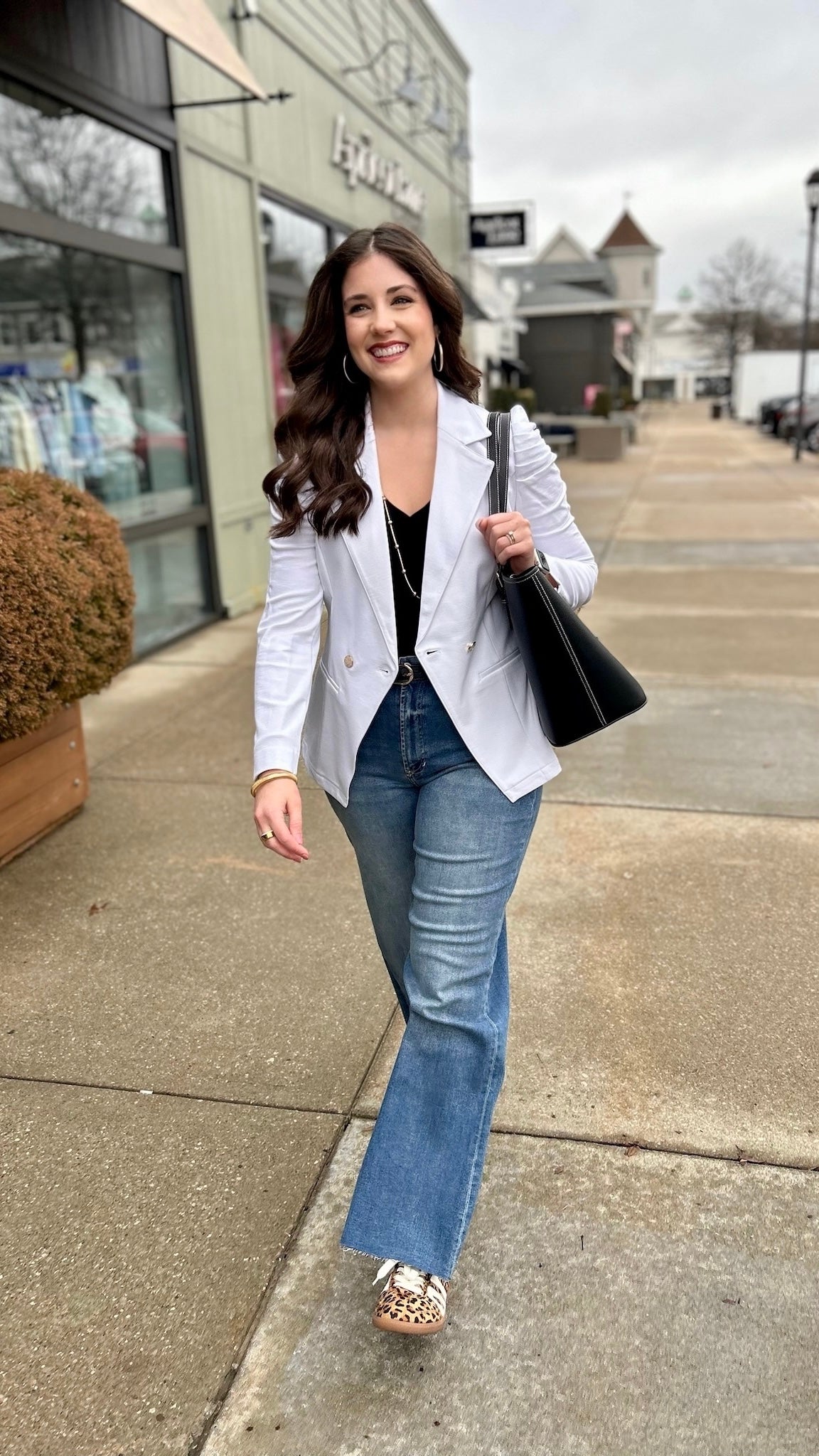 Emily McCarthy Bradshaw Blazer - White