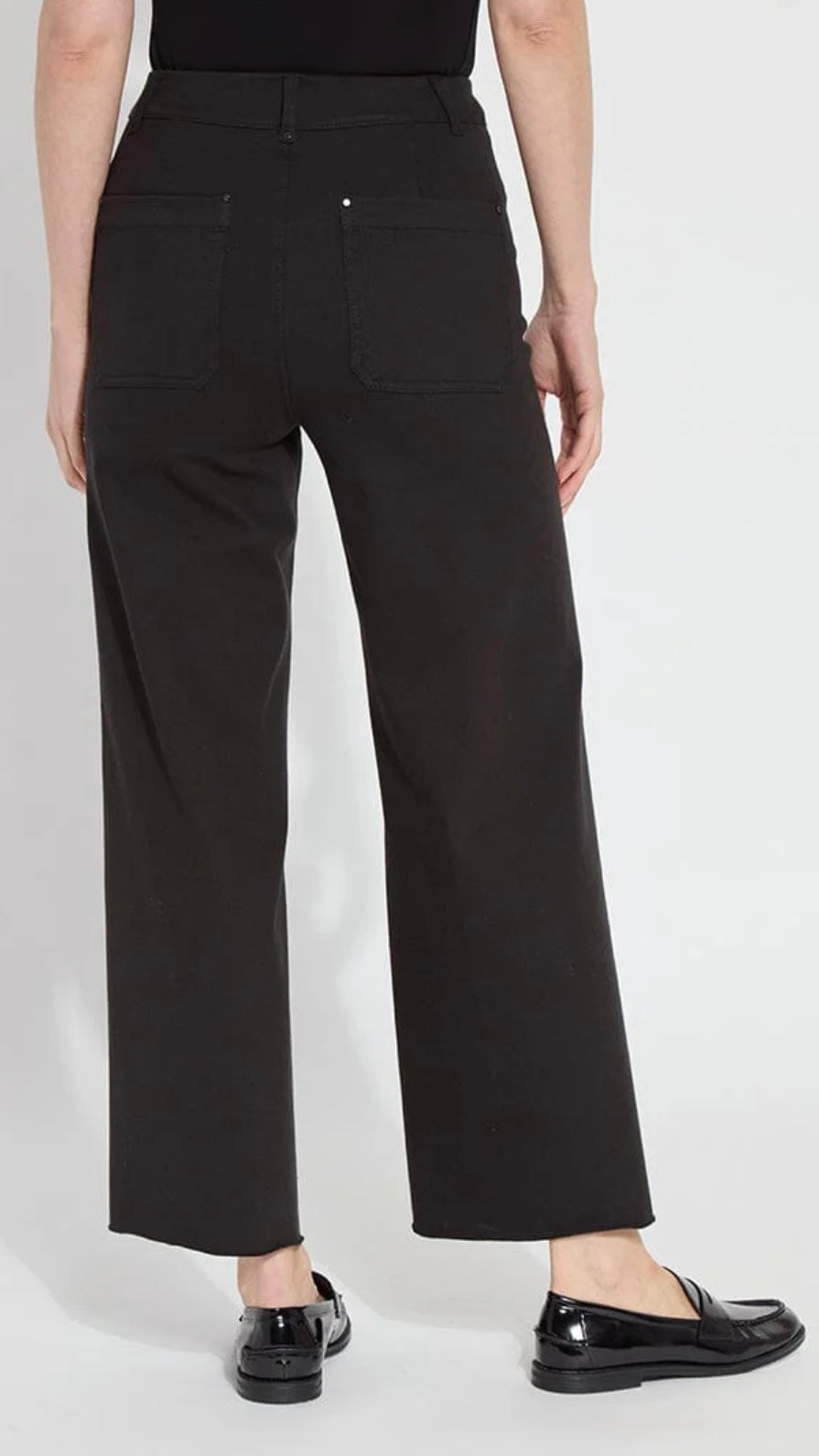 Erin Wide Leg Jegging - Black