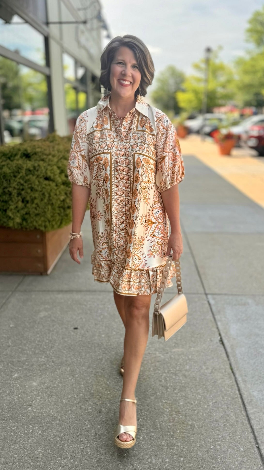 Silky Savannah Dress - Ivory