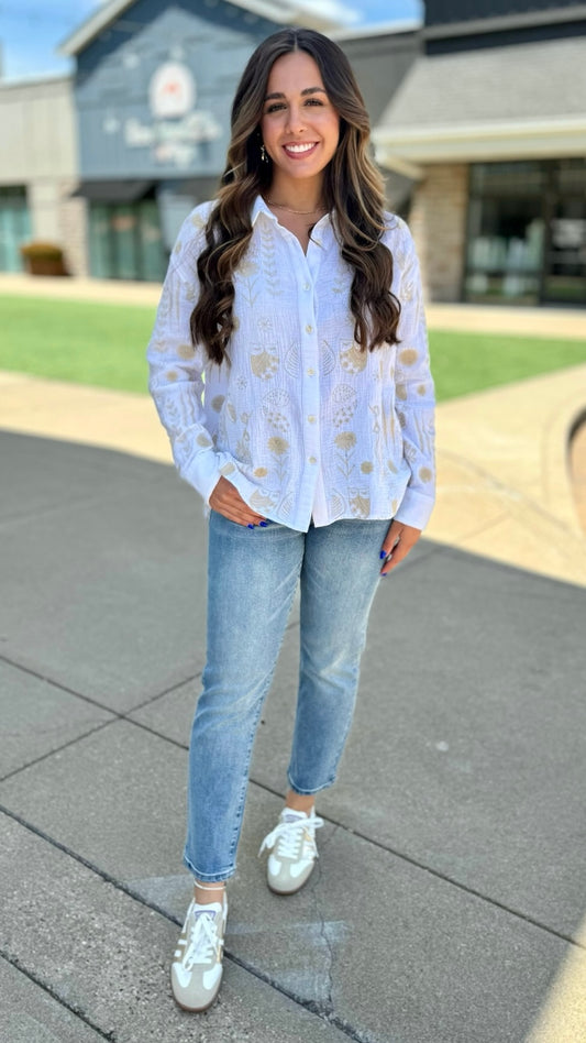 Ivy Jane Flock Of Birds Shacket