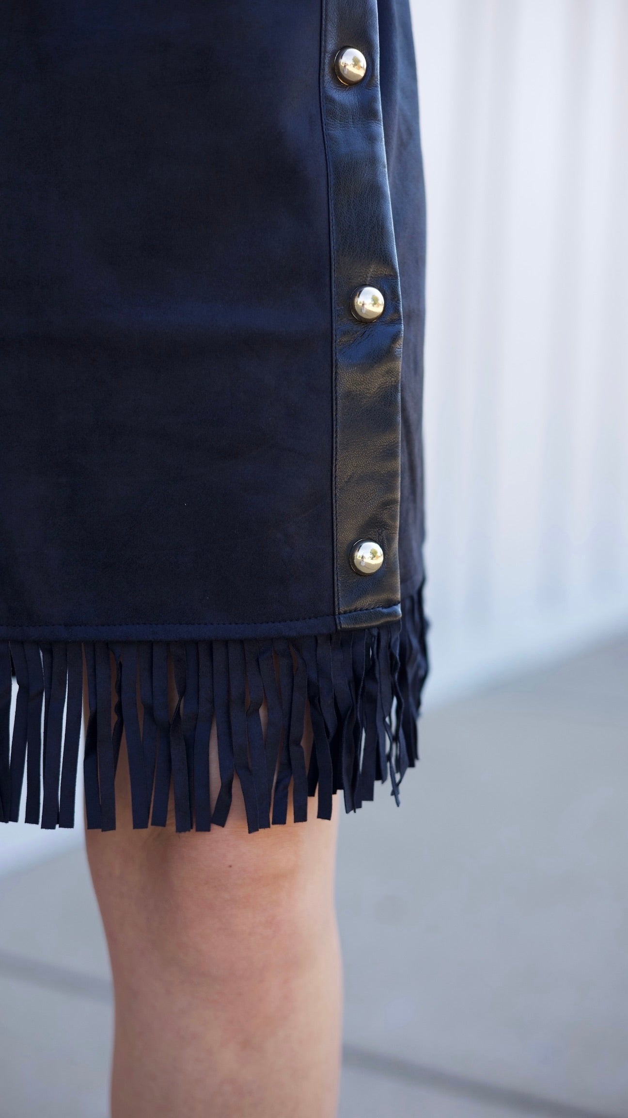 Emily McCarthy Tory Suede Dress - Tap Shoe