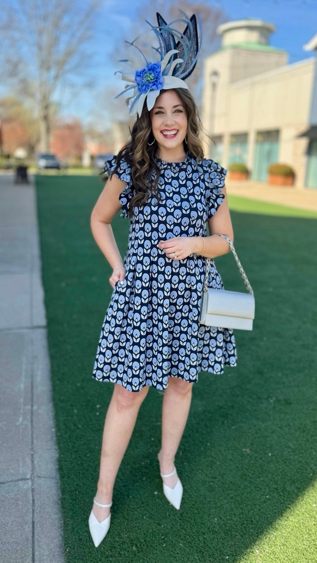 Ivy Jane Knit & Tucked Dress - Tulip