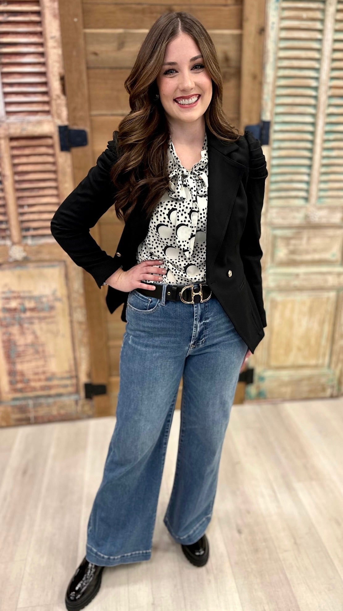 Emily McCarthy Bradshaw Blazer - Black