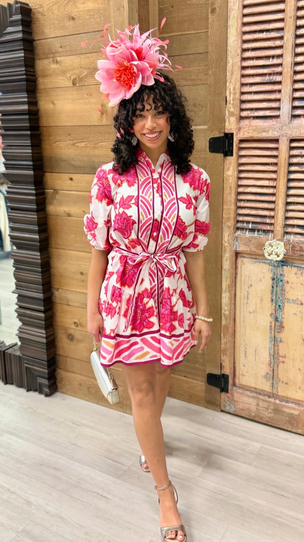 Selena Dress - Pink Lotus