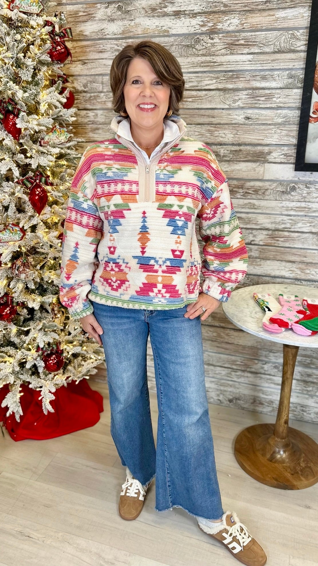 Maggie Sherpa Pullover