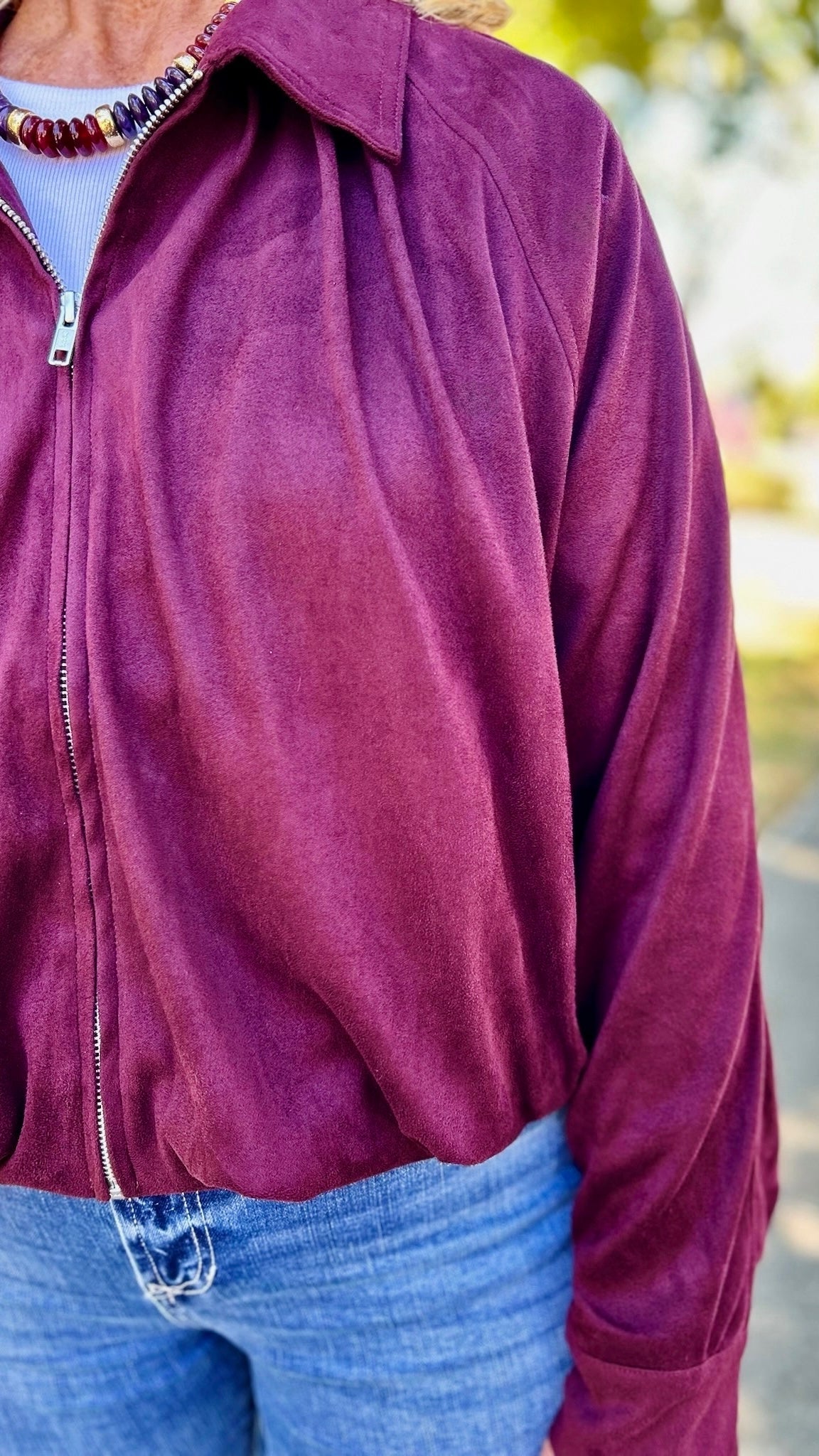 Another Love Cassia Jacket - Huckleberry