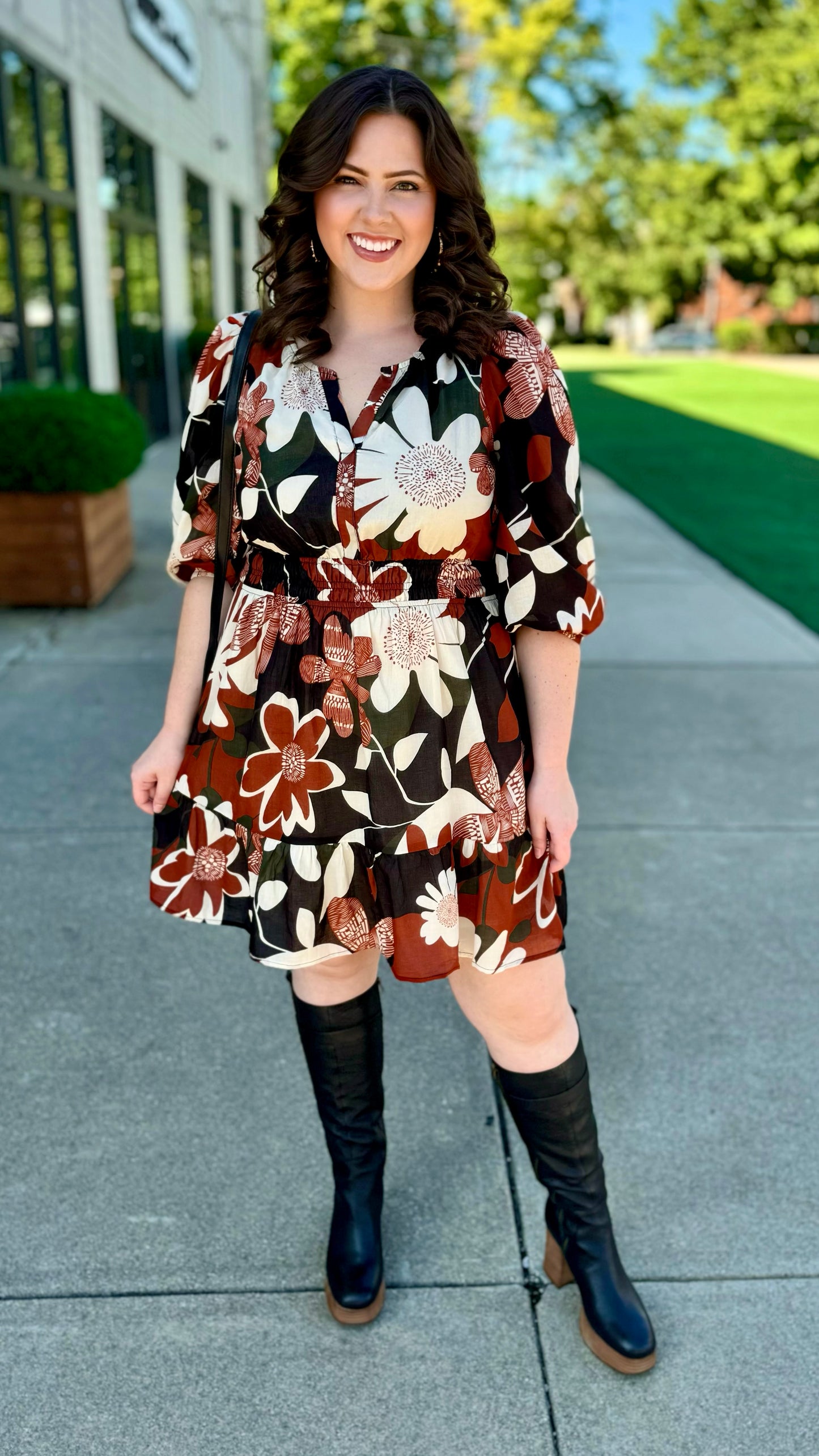 Dreamy Delilah Cinched Waist Dress