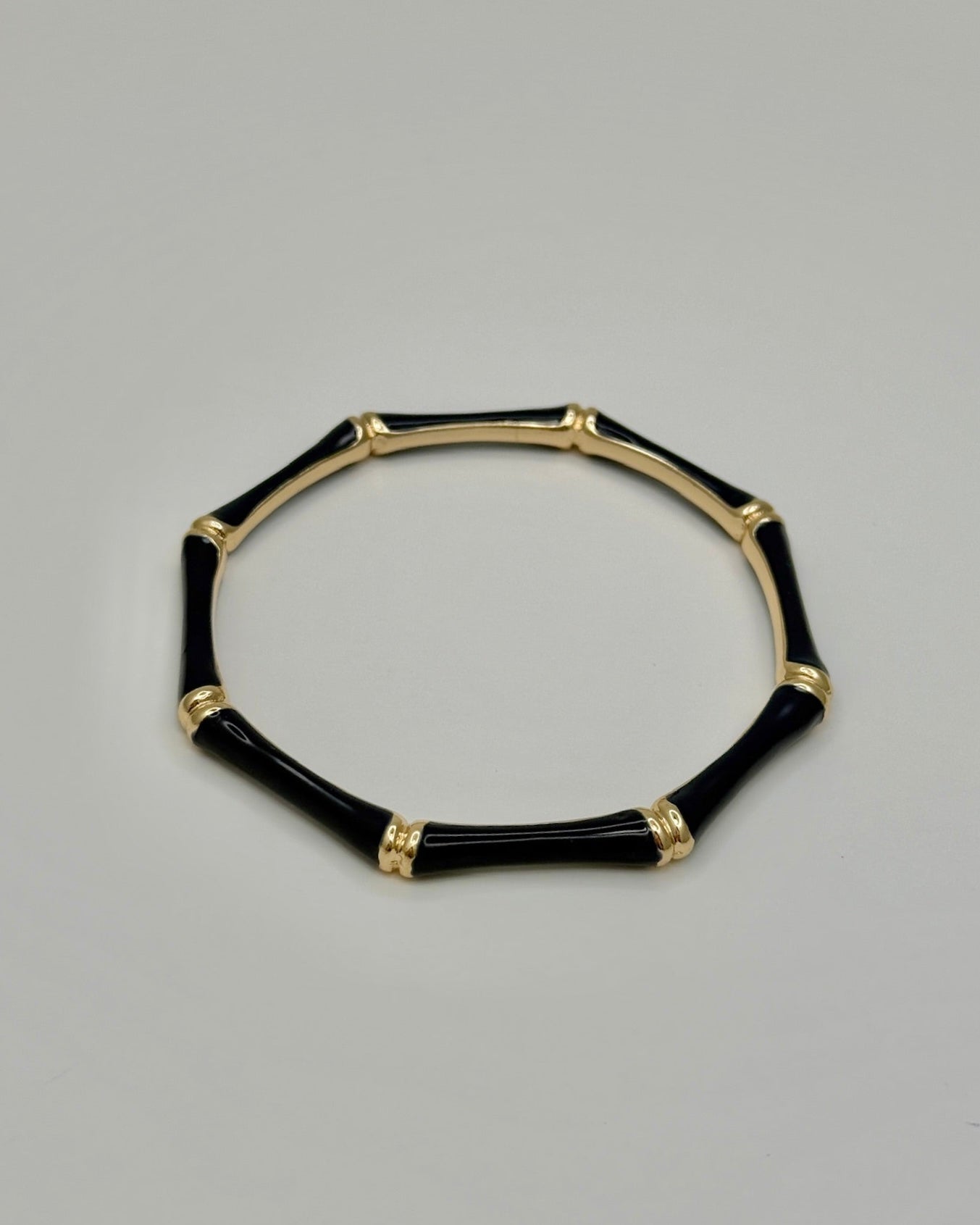 Navy Bamboo Bangle