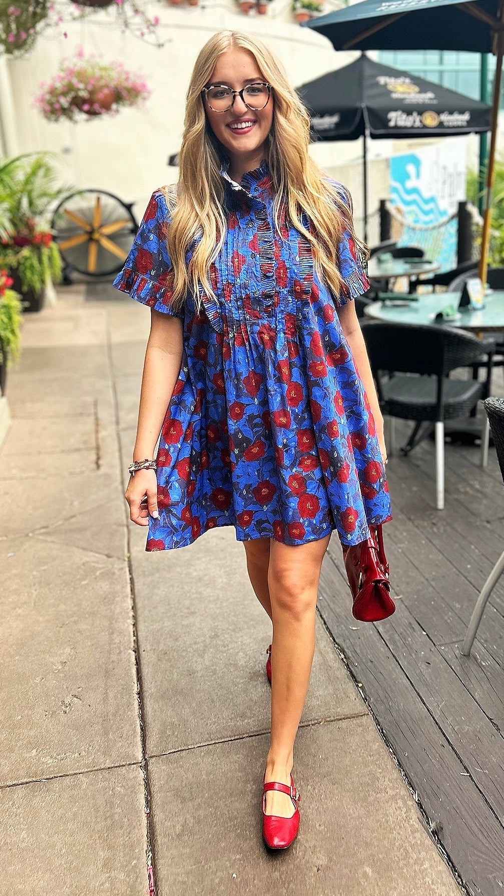 Presley Poppy Dress