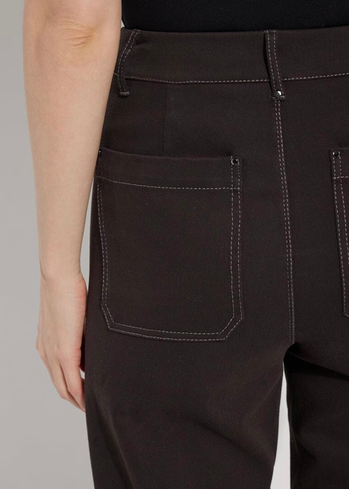 Erin Wide Leg Jegging - Espresso