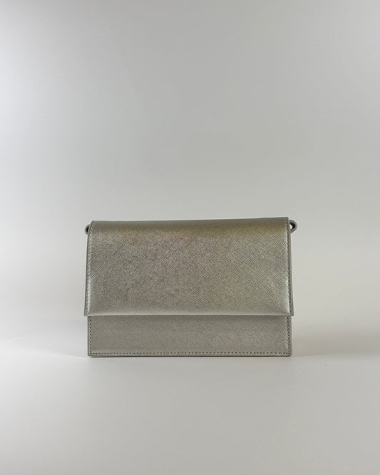 Chain Crossbody Bag - Silver